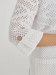 Sweter BONADI #2178 belyj