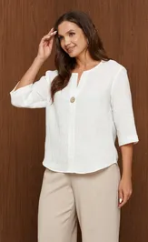 Bluzka PND 85940 molochnyj