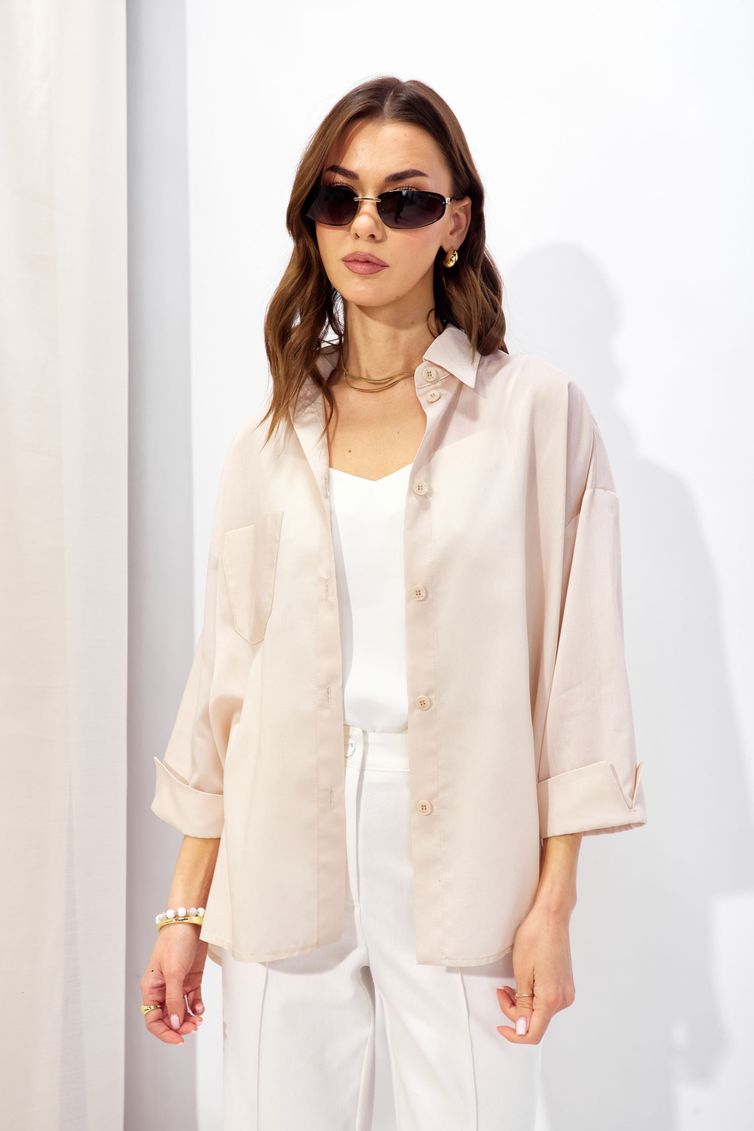 Блузка Люше арт. 4323 песок