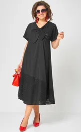 Dress EVA GRANT 7293chernyj