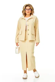 Garnitur Anastasia #1384 slivochnyj