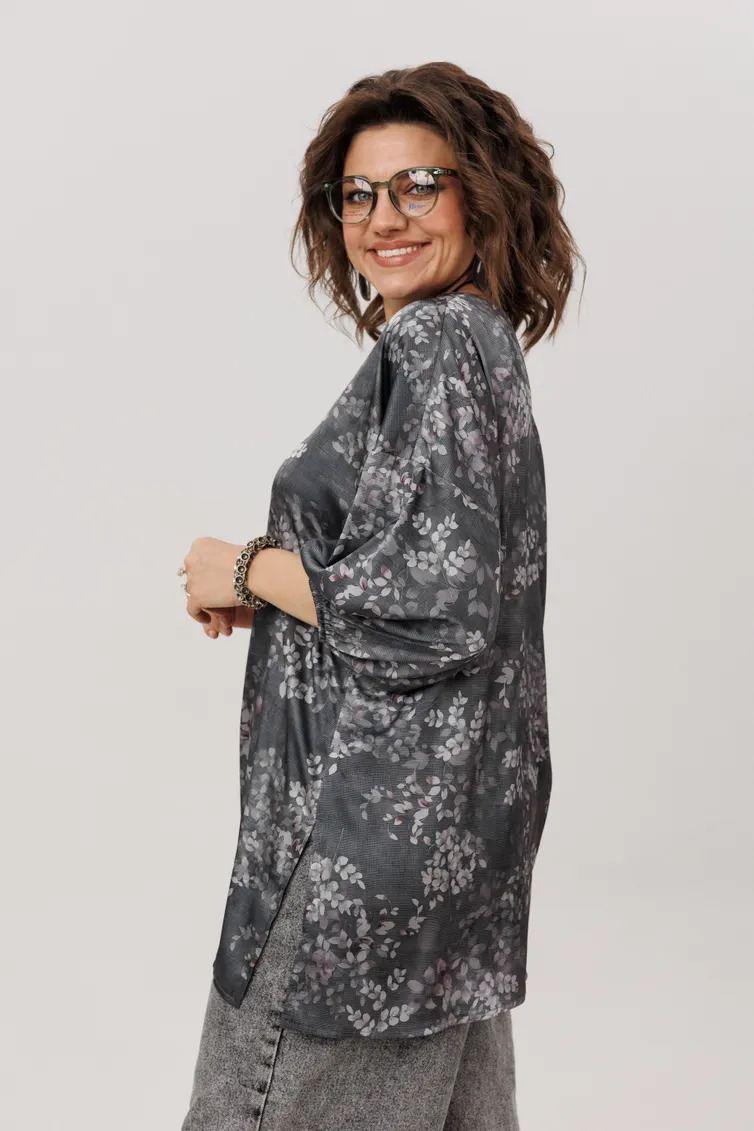 Blouson Anelli Laurel #1665.1 grafitovyj gerbarij