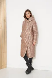 Coat Fantazia Mod #3779 bezh