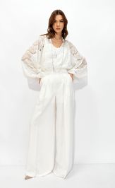 Блузка Люше 4333 молоко