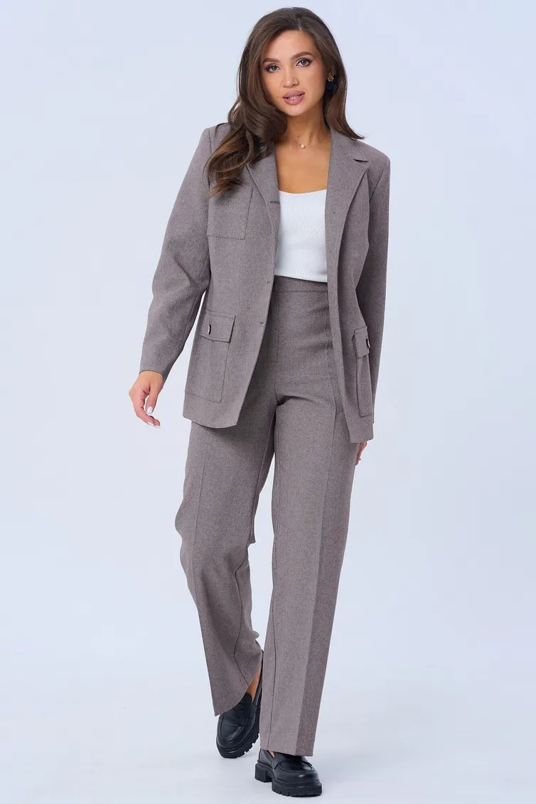 Garnitur Vilena-fashion #978 sero-rozovyj