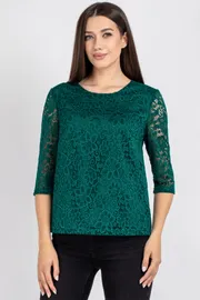Blouse VIZAVI #704 izumrud