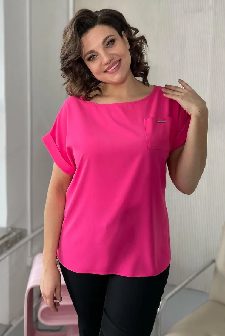 Bluzka Rumoda #2111 rozovyj