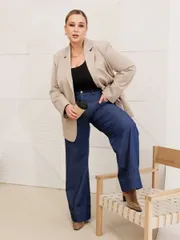 Żakiet Ava fashion #M-172 bezhevyj