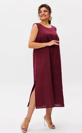 Платье Anelli Laurel 1472 вишневый сумрак