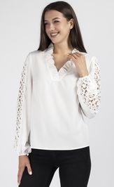 Blouse VIZAVI 695 molochnyj