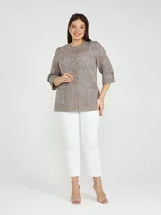 Sweter BONADI #2187 kapuchino