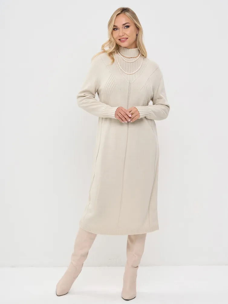 Платье Newvay арт. 9242-92037 кокосовое мол