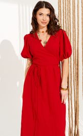 Платье Elletto Life 11131 красный