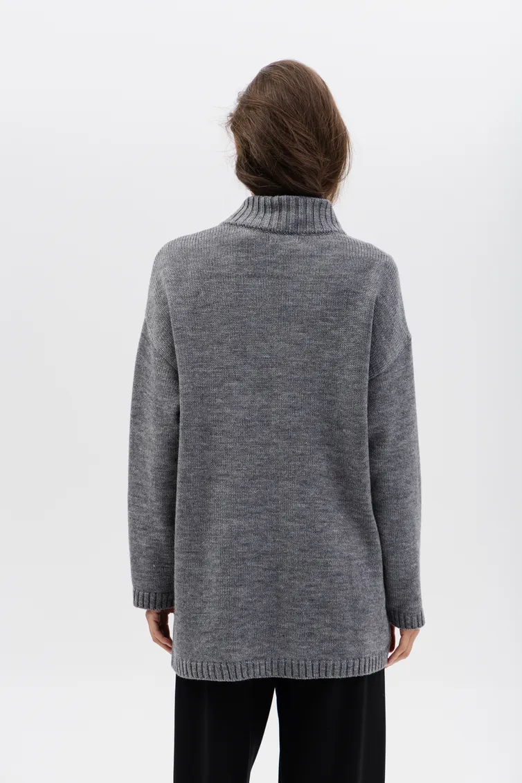 Sweter Romgil #RV0268-ShE5 seryj