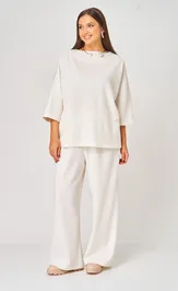 Костюм V&N fashion 1054_молочный