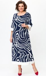 Платье Karina Delux М-1245 синий