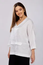 Bluzka MALI #625-057 belyj