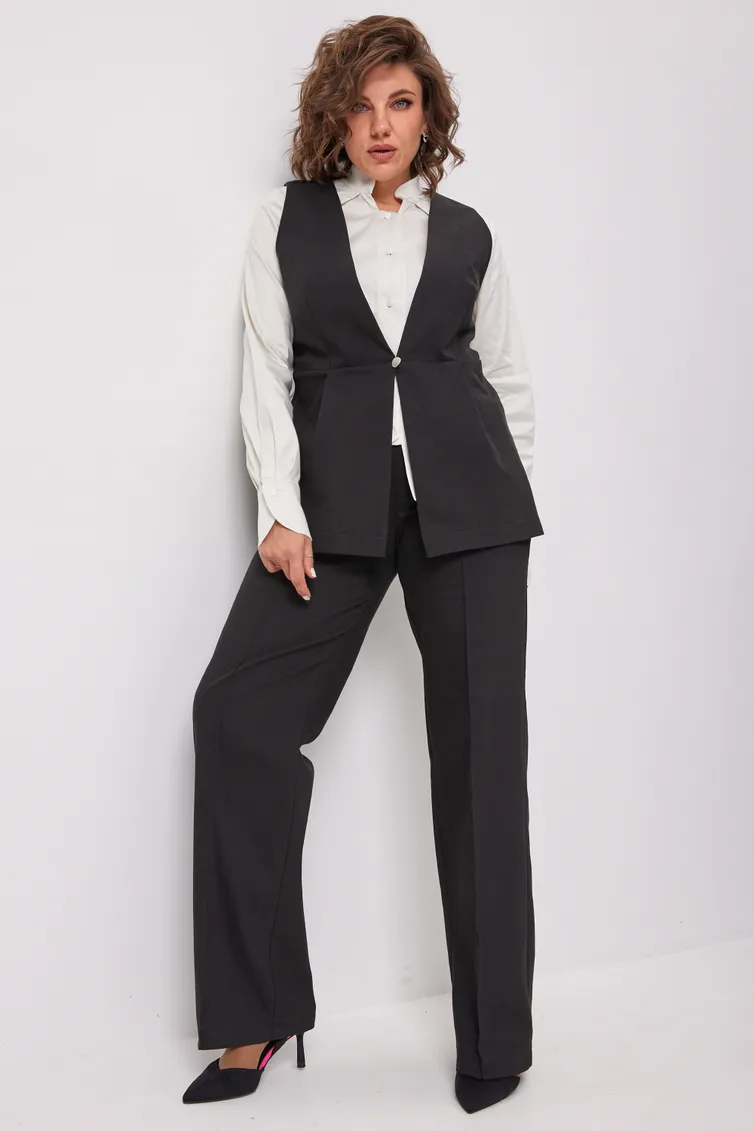 Trousers BegiModa #6068 chyornyj