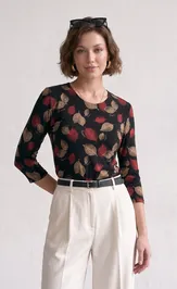 Bluzka nika.pl 010140 Aga-1 listya