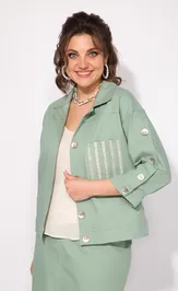 Suit Лилиана 1405N oliv