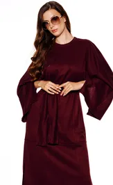 Sukienka Elletto Life 11160 bordo