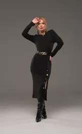 Платье Galean Style 960-1 черный