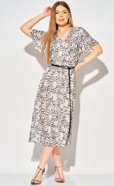 Dress LAIKONY L-464-1 seryj print