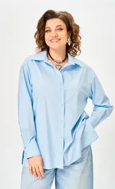 Рубашка Anastasia MAK 1324 голубой