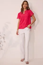 Bluzka Lyushe #4111 Bluza krasnyj