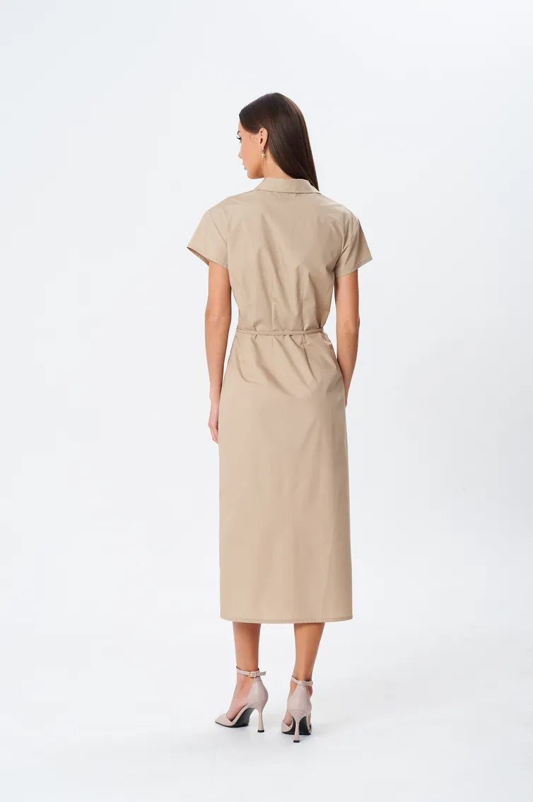 Sukienka Lady Line #1603 bezhevyj