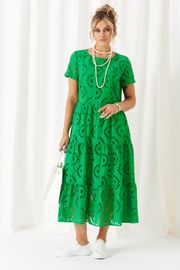 Платье Beautiful & Free арт. 6462 зелёный