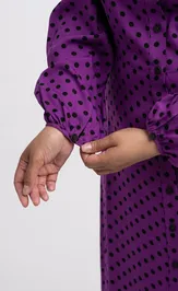 Sukienka FASHION CENTRE V-3300/Sirenevyj v gorox