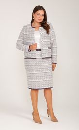 Костюм BONADI 2160 баклажан