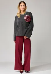 Garnitur GIZART #5327 seryj