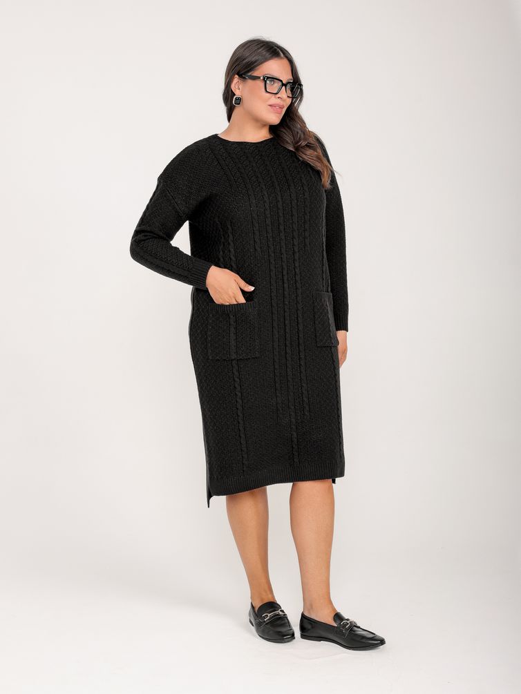 Платье BONADI арт. 2017 глубокий черный