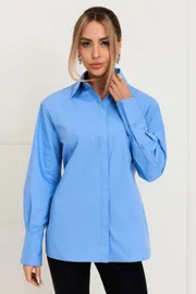 Blouse Golden Valley #2363 goluboj