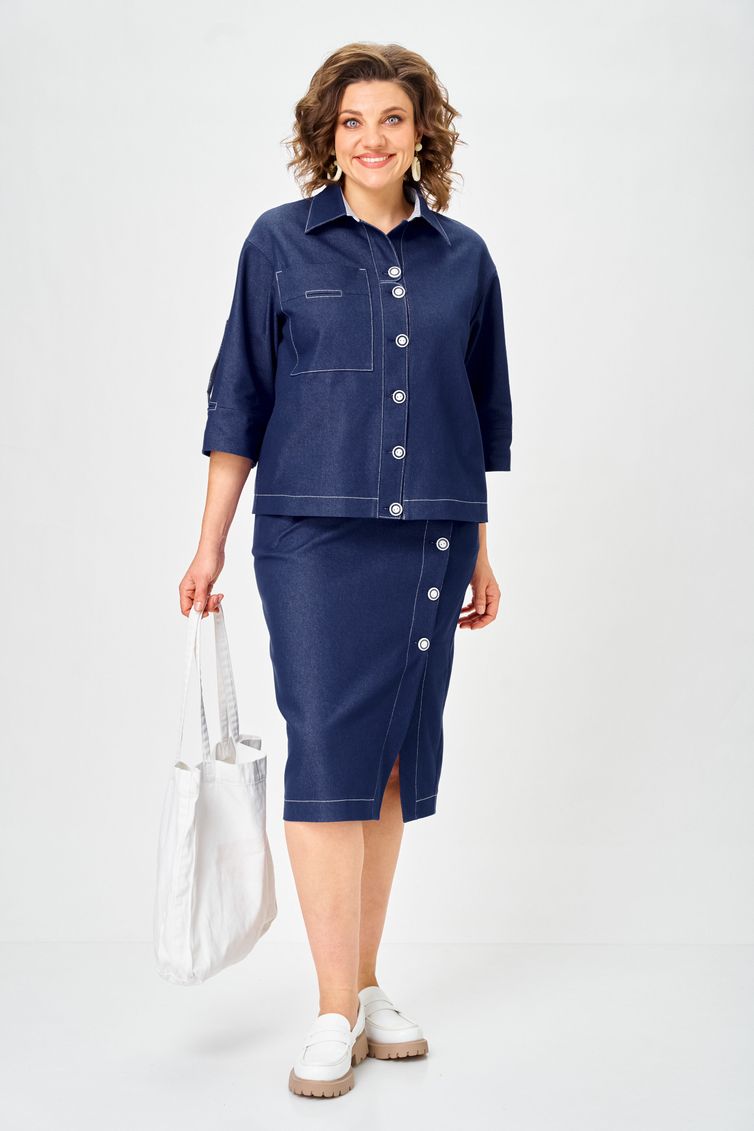 Костюм Vilena-fashion арт. 1152 джинс