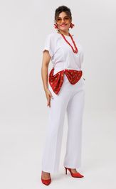 Брюки Anelli Laurel 1540.1 белый день