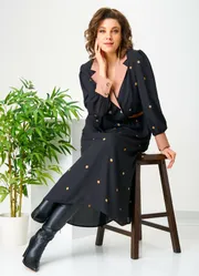 Sukienka Ava fashion #M-104 chernyj