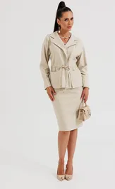 Костюм Galean Style 961 бежевый