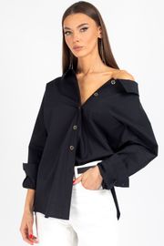 Blouse VIZAVI #727 chernyj