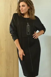 Sukienka MiSlana #0595 chern