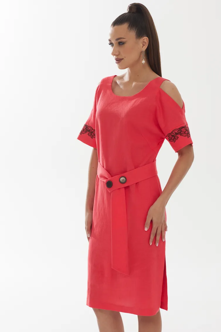 Sukienka Galean Style #895 korall