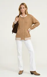 Sweter Newvay 9252-91055 karamelnyj kofe/vanil
