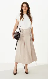 Skirt Panda 127150 bezhevyj