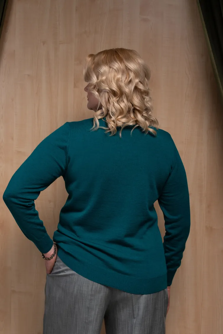 Jumper Polesie #S3731-23 3S8783-D43 t. malaxit 170