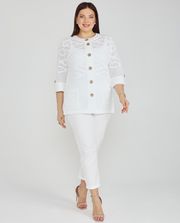 Sweter BONADI #2178 belyj