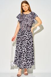 Dress LAIKONY #L-364 ottenki serogo