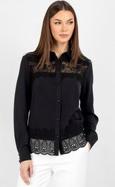 Blouse VIZAVI 747 chernyj