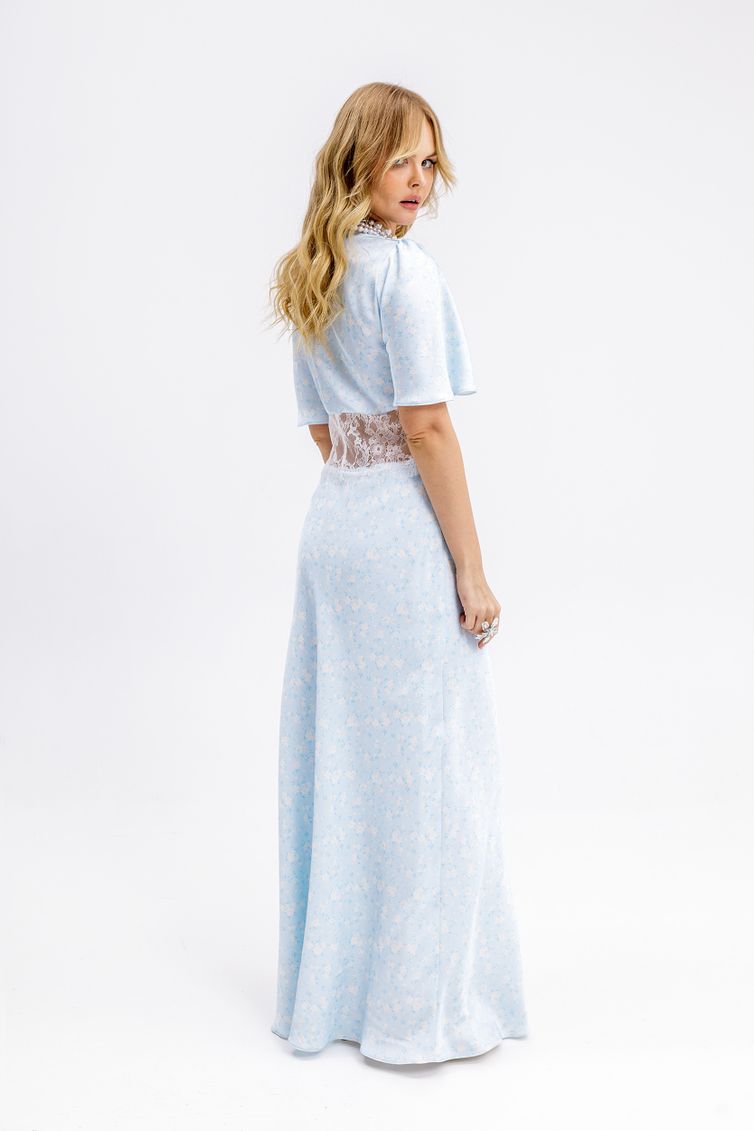 Dress Pirs #6662 goluboj